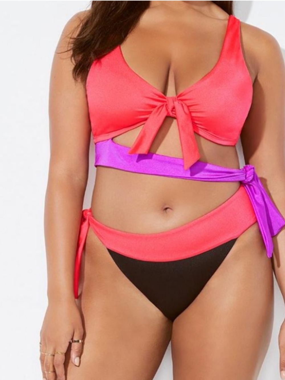 Ashley Graham Monokini Swimsuit